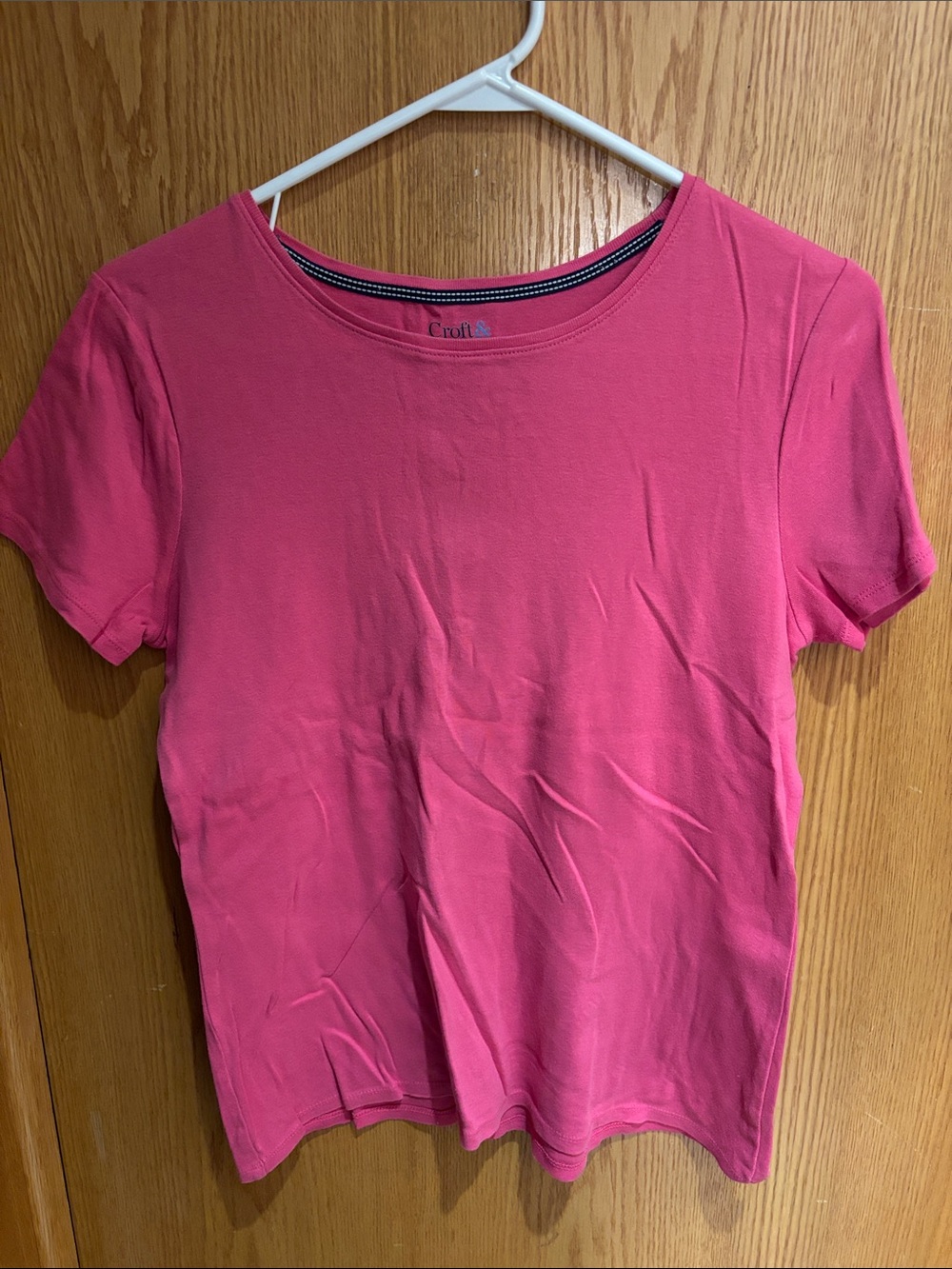 Croft & Barrow, short sleeve tee
Pink, Small
